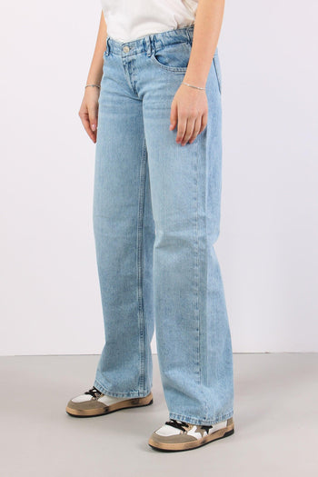 Denim Vita Bassa Denim Chiaro - 3