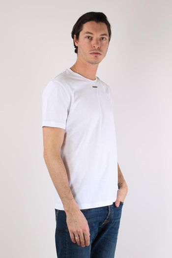 T-shirt Logo Scritta Bianco - 8