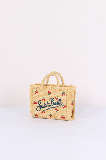 Vanity Mini Paglia Beige/rosso - 2