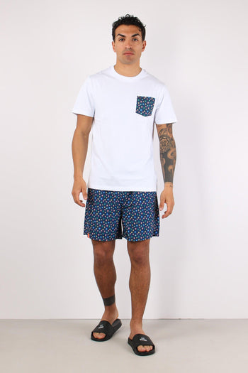T-shirt Taschino Fantasia Bianco/giallo - 2