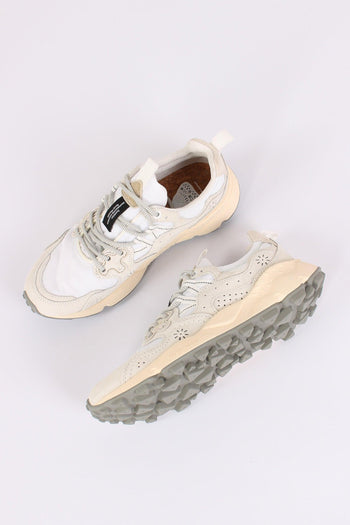 Sneakers Yamano Suede Nylon White - 2