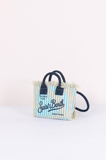 Vanity Mini Righe Azzurro/blu - 2