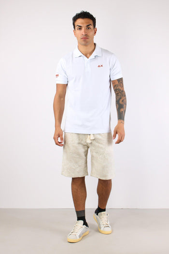 Polo Collo Contrasto Bianco - 6
