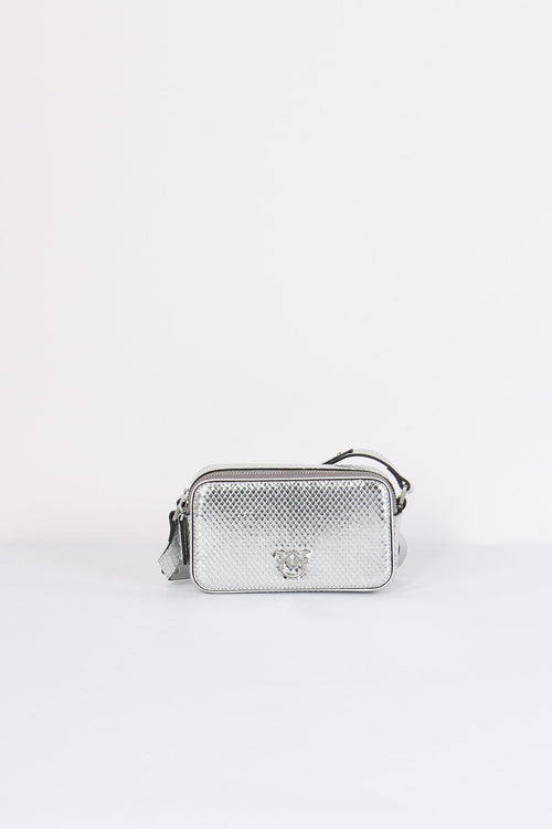 Camera Case Pelle Laminata Argento/brushed Silver