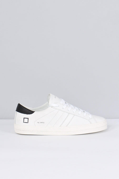 Sneaker Hill Low Vintage Calf White/black