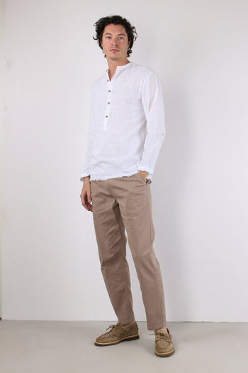 Camicia Serafino Kaftano Bianco - 4