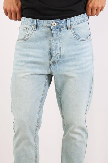 Jeans Cropped Denim Chiaro - 5