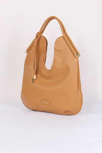 Amber Mazzaluna Ciondolo Oro Camel - 2