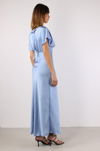 Abito Manica Aletta Crikle Azzurro - 7
