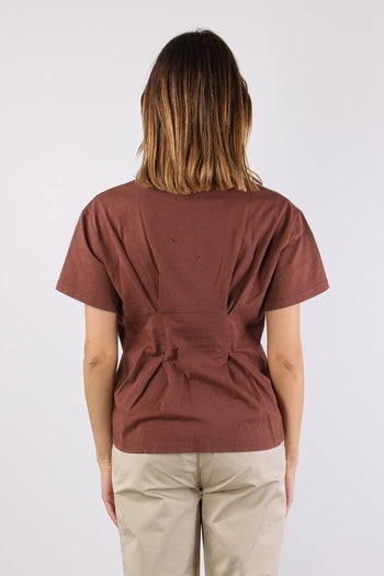T-shirt Clessidra Riprese Malva - 4