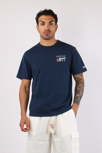 T-shirt Scritta Ricami Grand Slam - 2