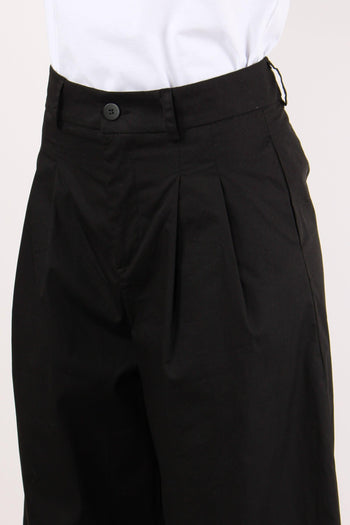 Pantalone Carrot Cotone Nero - 6