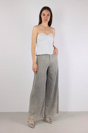 Denim Palazzo Grey - 5