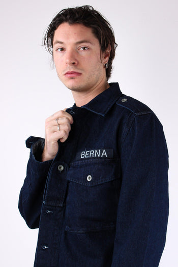 Over Shirt Patch Denim - 8