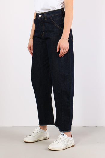Denim Baloon Impunture Denim Scuro - 3