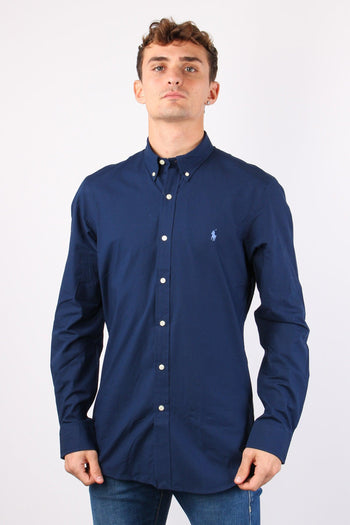 Camicia Classica Popeline Newport Navy - 4