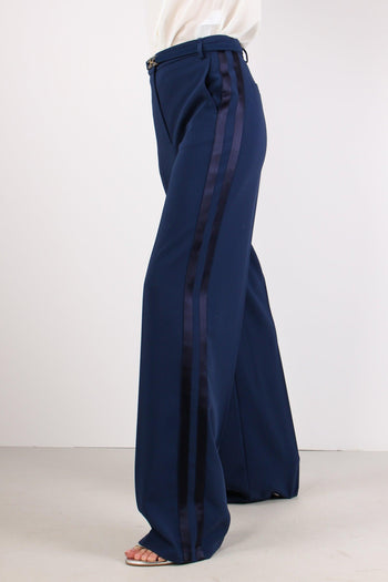 Pantalone Palazzo Raso Oltremare - 5