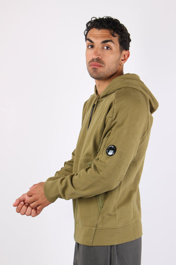 Felpa Cappuccio Logo Dried Herb - 3