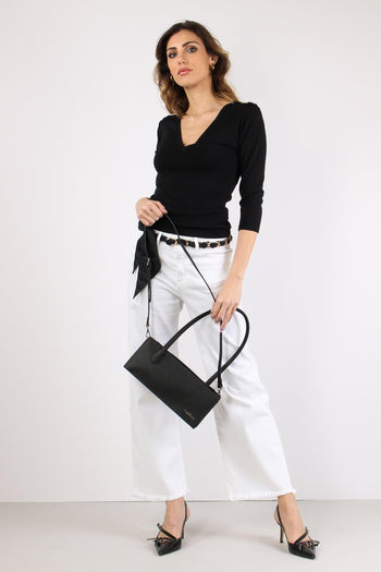 Danilo Maglia Scollo V Placc Black - 4