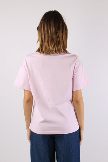 T-shirt Over Splendida Rosa - 4