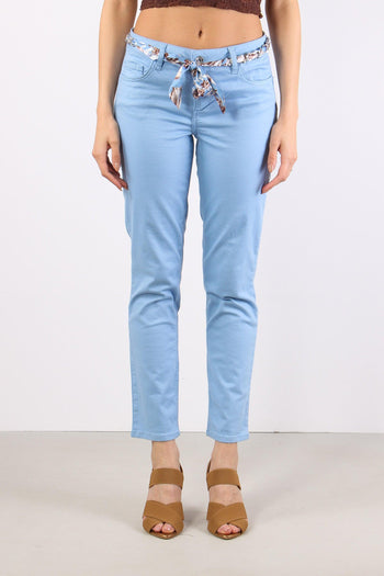 Pantalone Ideal Foulard Brig Blue - 2