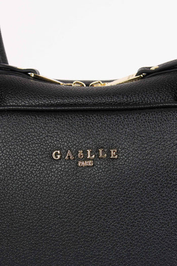 Bauletto Manico Zip Nero - 5