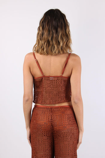 Top Crochet Bronze - 4