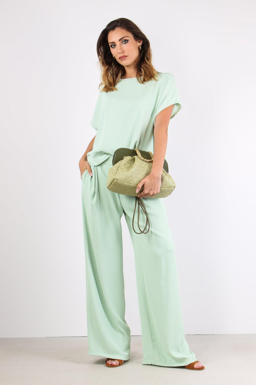 Casacca Over Scatoletta Verde Acqua