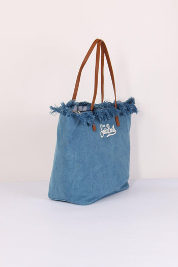 City Bag Frange Denim - 6