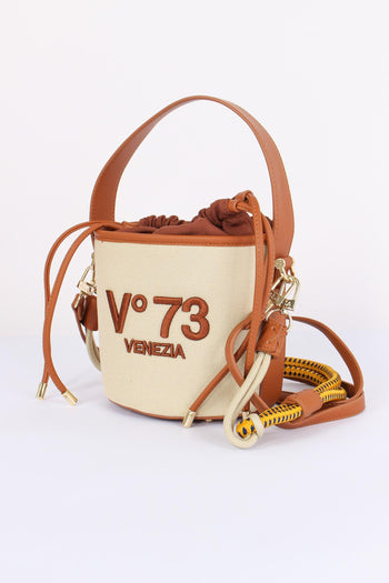 Responsible 73 Secchiello Canv Off White/cuoio - 4