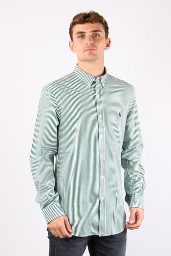 Camicia Bistretch Riga Pine/white - 4