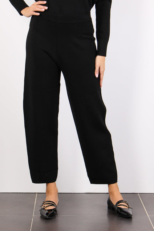 Dula Pantalone Maglia Nero - 2