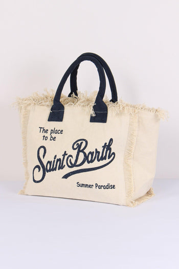 Vanity Canvas Bianco/blu - 3