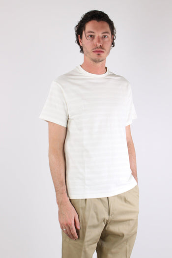 T-shirt Girocollo Basica Off White - 6
