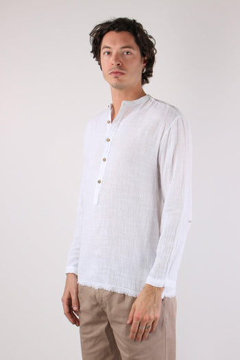 Camicia Serafino Kaftano Bianco - 3