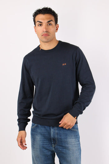 Maglia Basica Cotone Navy Blue - 2