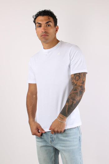 T-shirt Basica Logo Contrasto White - 2