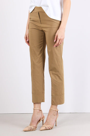 Pantalone Dritto Risvolto Coloniale - 3
