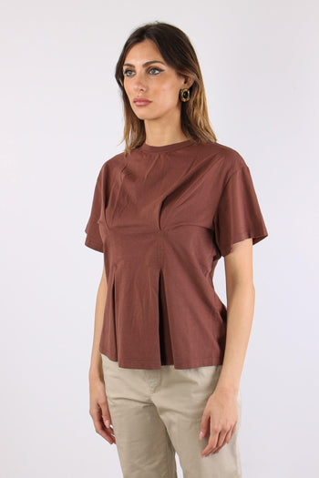 T-shirt Clessidra Riprese Malva - 3
