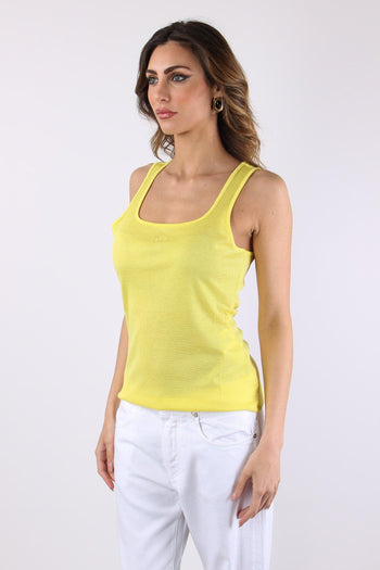 Canotta Lurex Logo Jasmine - 4