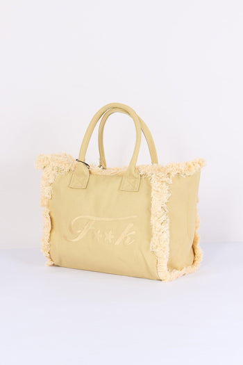 Shopping Canvas Logo Beige - 2