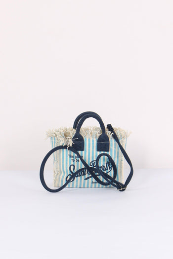 Vanity Mini Righe Azzurro/blu - 3