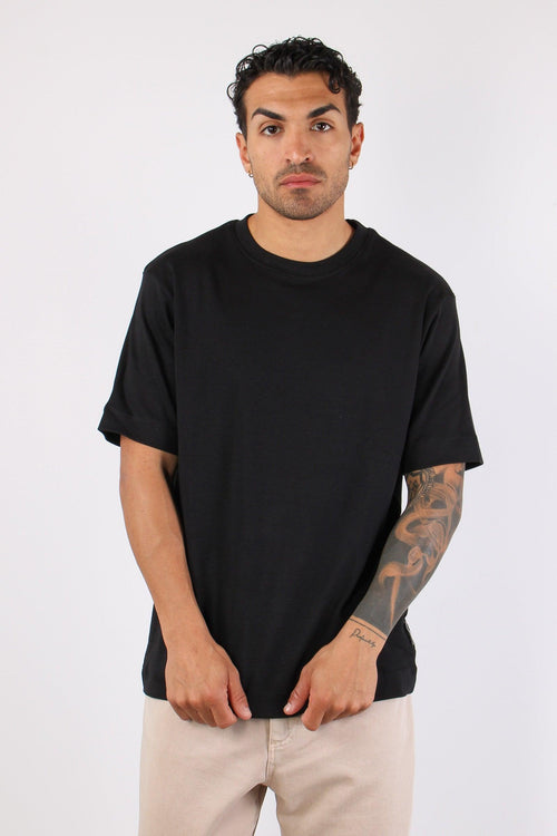 T-shirt Over Jersey Nero