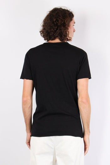 T-shirt Manica Corta Cotone Nero - 3