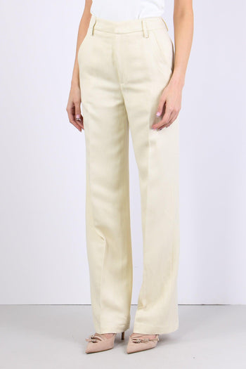 Reina Pantalone Dritto Beige - 3