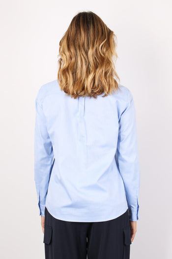 Piadena Camicia Cotone Azzurro - 3