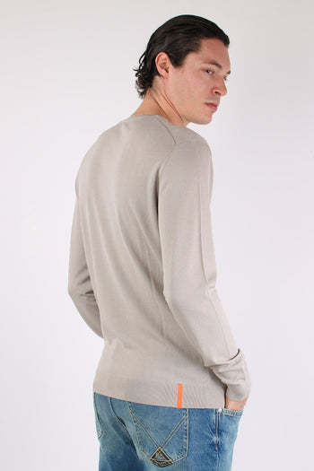 Maglia Girocollo Tessuto Tecnico White - 4