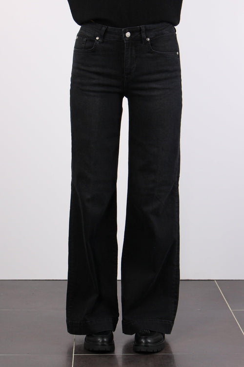 Jeans Authentic Flare Denim Black - 2