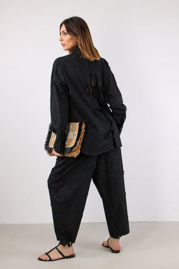 Camicia Fiocchi Retro Fiore 3d Nero - 5
