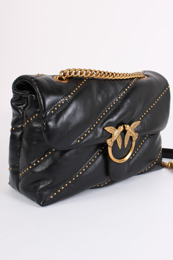 Tracolla Love Puff Shiny Nero/gold - 5